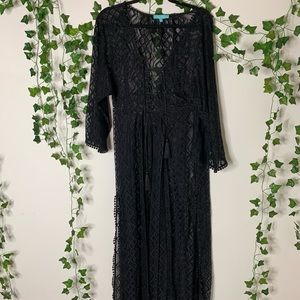 Beach / Swimwear Black Cover Dress